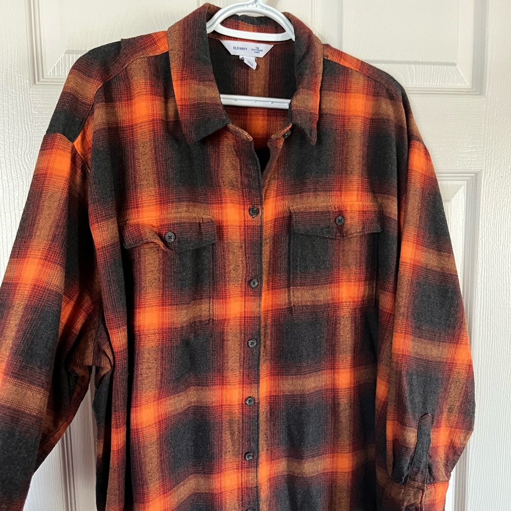 Plaid Boyfriend Button Up